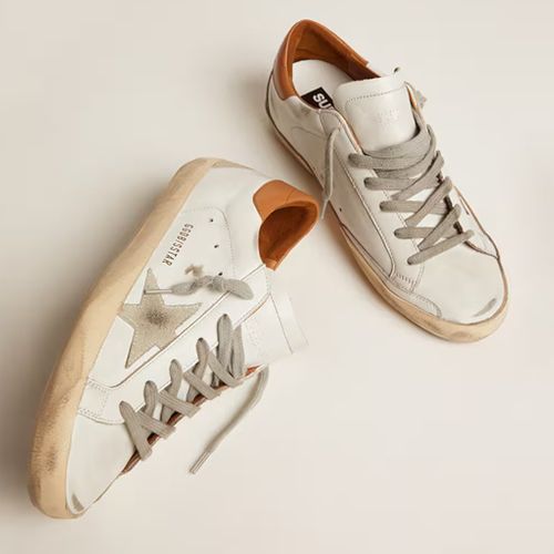 SUPER-STAR CLASSIC WITH SPUR WHITE/ICE/LIGHT BROWN