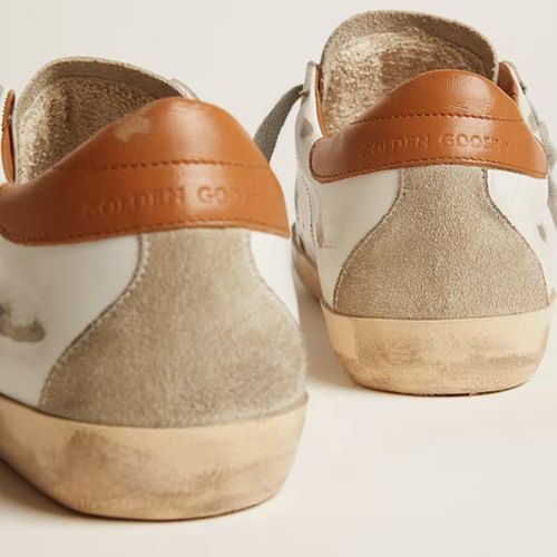 SUPER-STAR CLASSIC WITH SPUR WHITE/ICE/LIGHT BROWN