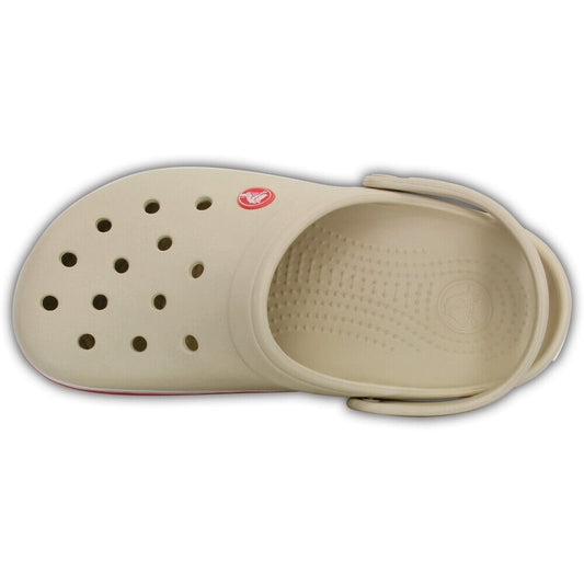 CROCBAND BEIGE/WHT