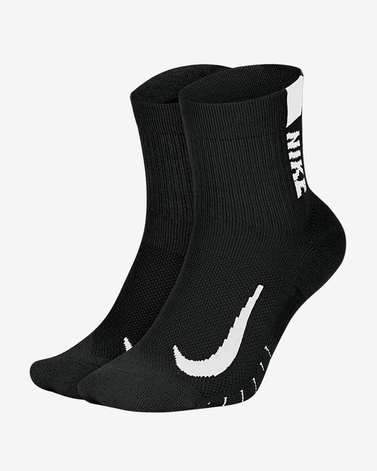 NIKE MLTPLIER ANKLE 2PR-144 BLACK/WHITE