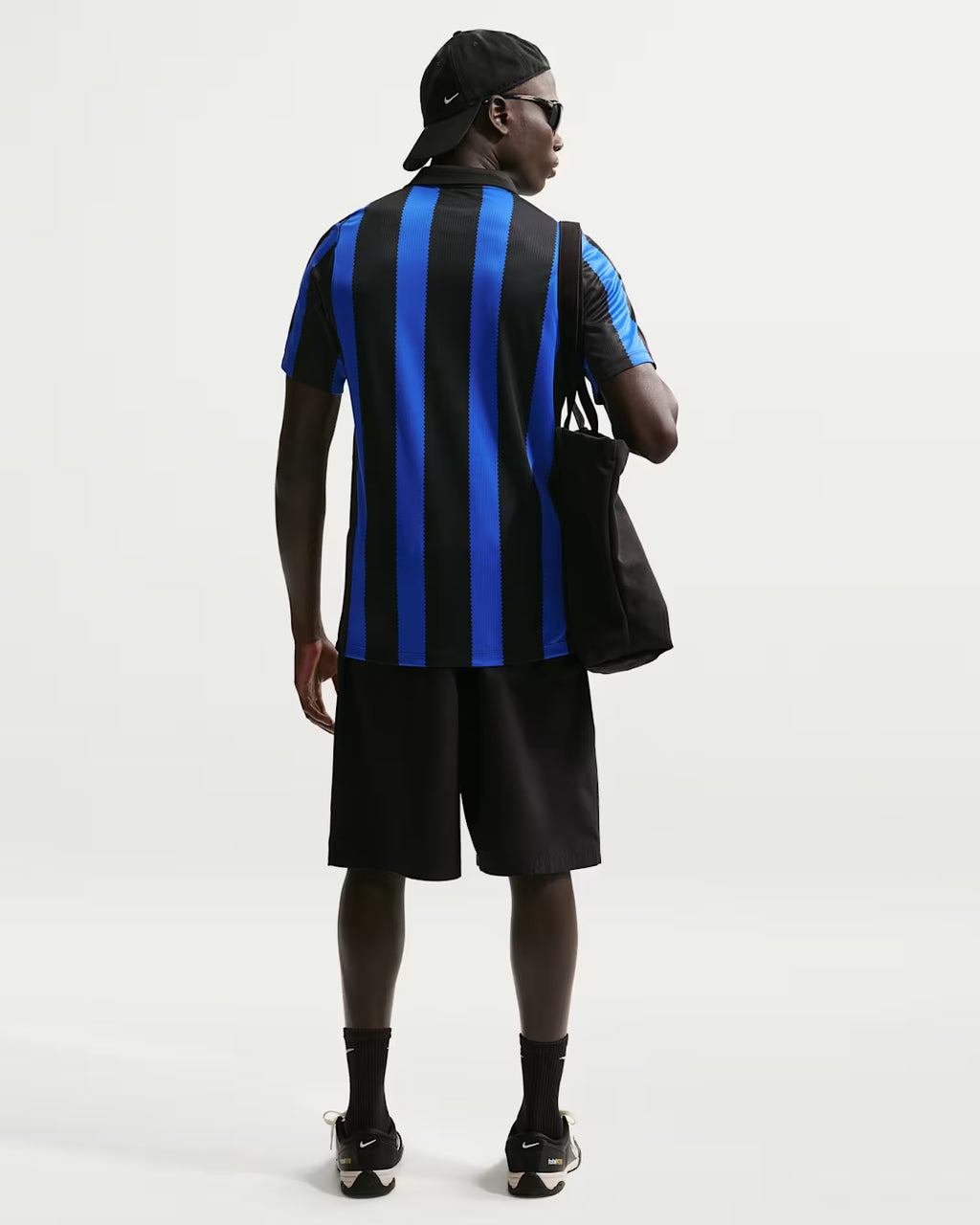 INTER M NK DF JSY SS STAD HM LYON BLUE/NEGRO HOMBRE
