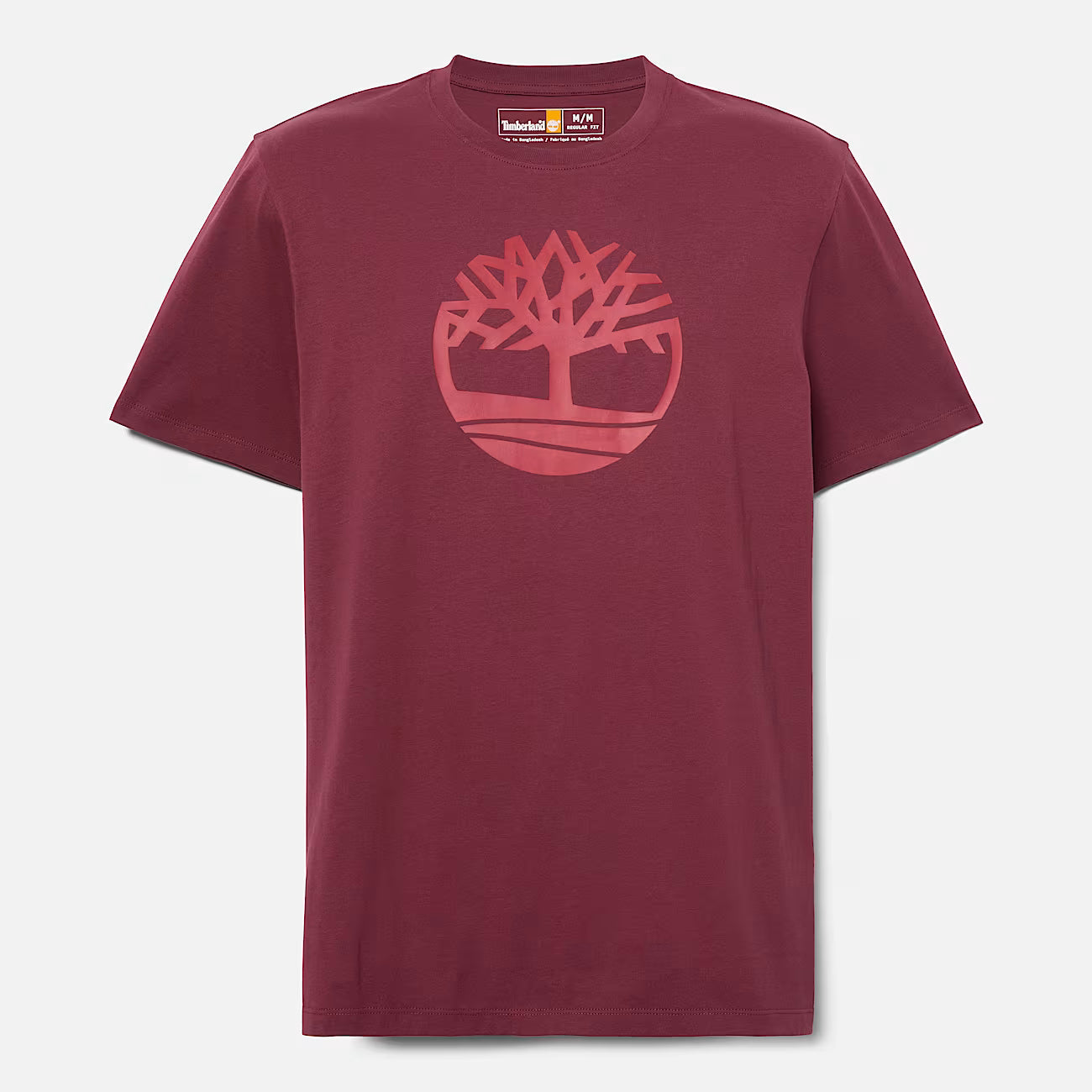 TREE LOGO T-SHORT SLEEVE BURGUNDY