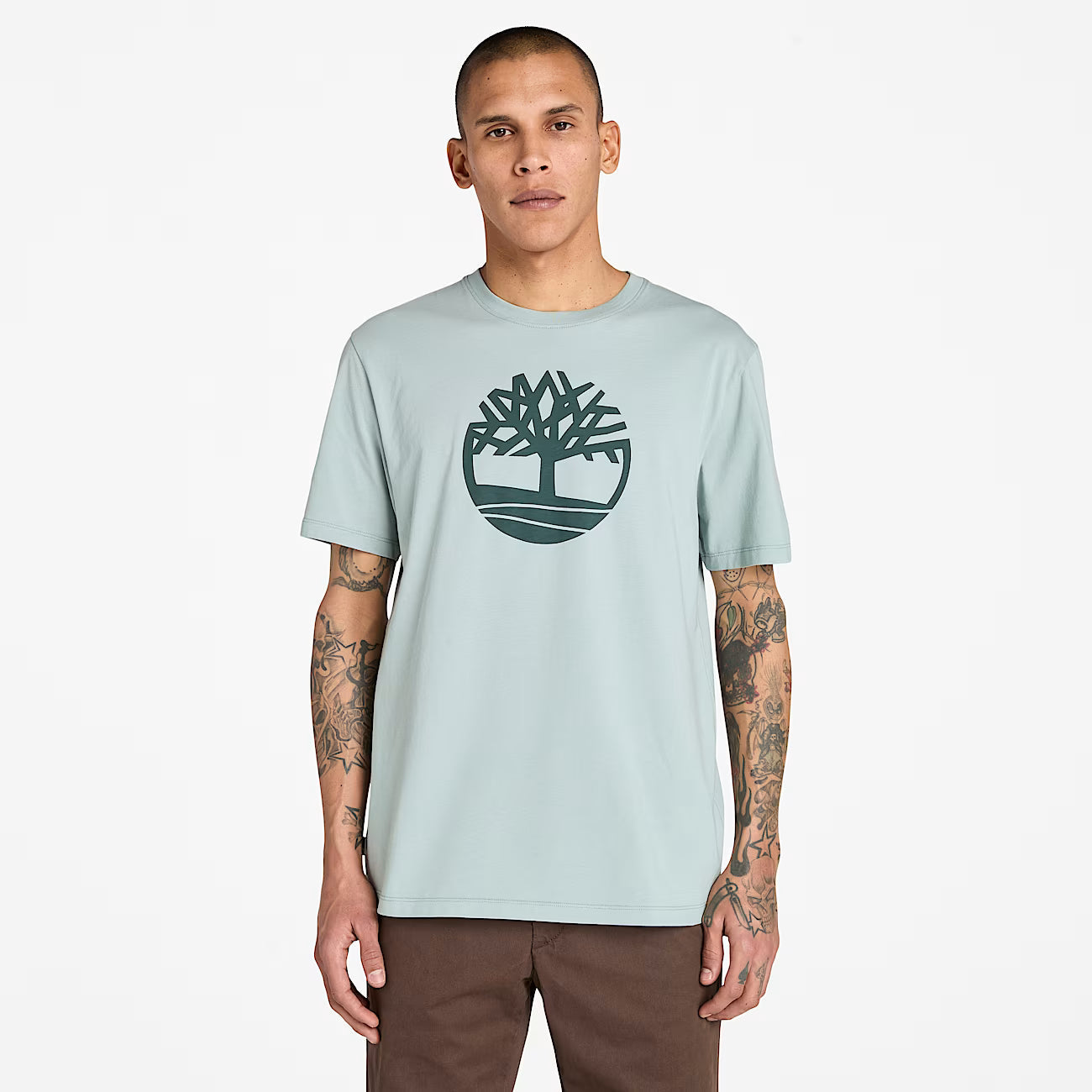 TREE LOGO SHORT SLEEVE LIGHT/BLUE