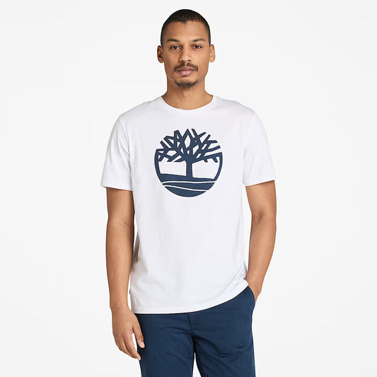 TIMBERLAND CAMISETA CON LOGOTIPO KENNEBEC RIVER PARA HOMBRE EN BLANCO