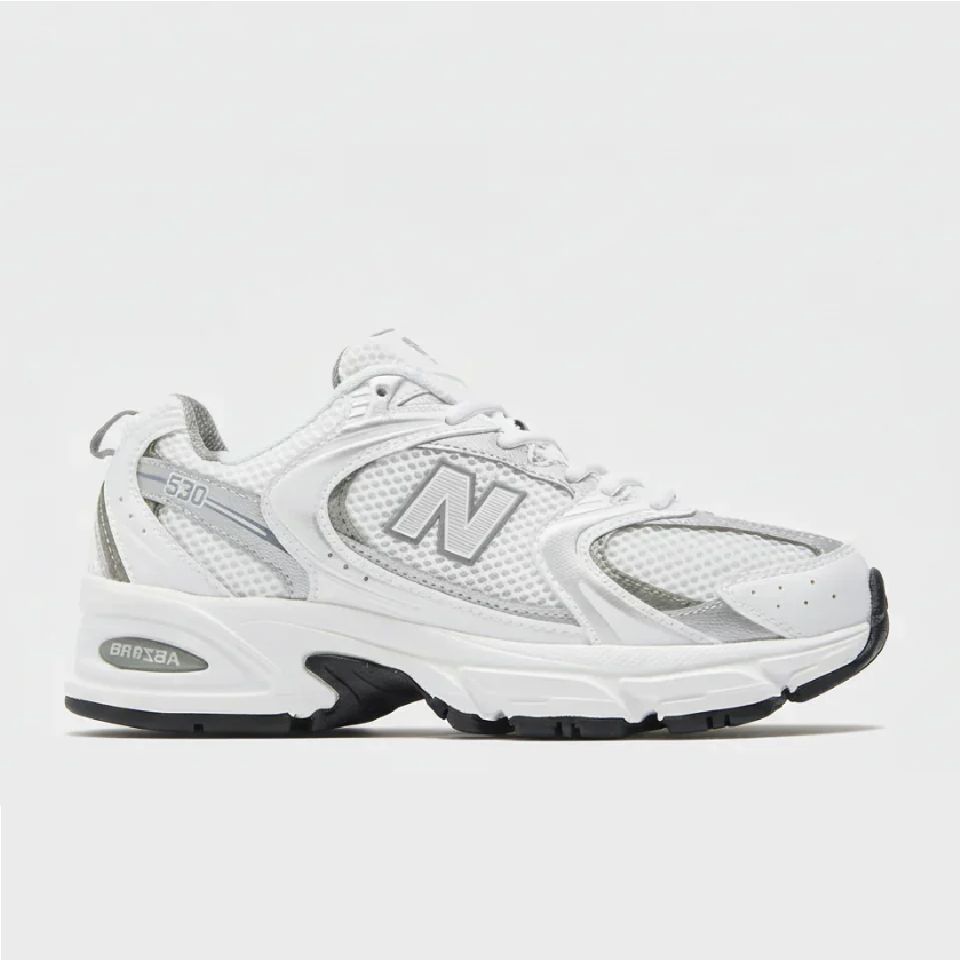 NEW BALANCE 530 WHITE SILVER METALLIC