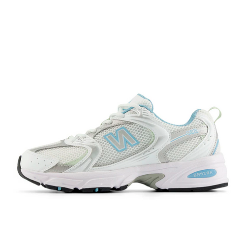 NEW BALANCE WHITE / SILVER METALLIC