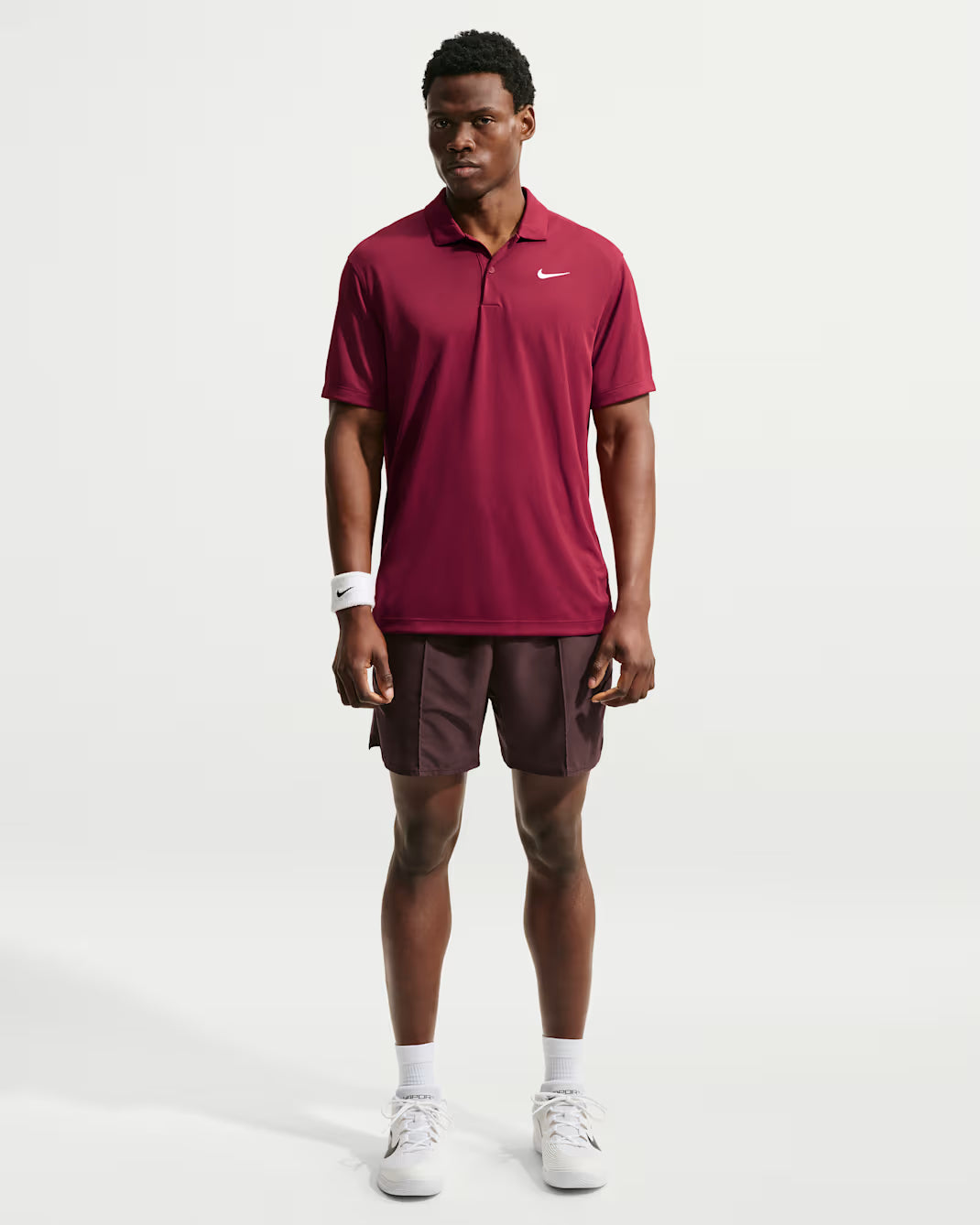 NIKE CAMISETA POLO NIKECOURT DRI-FIT (RED) HOMBRE