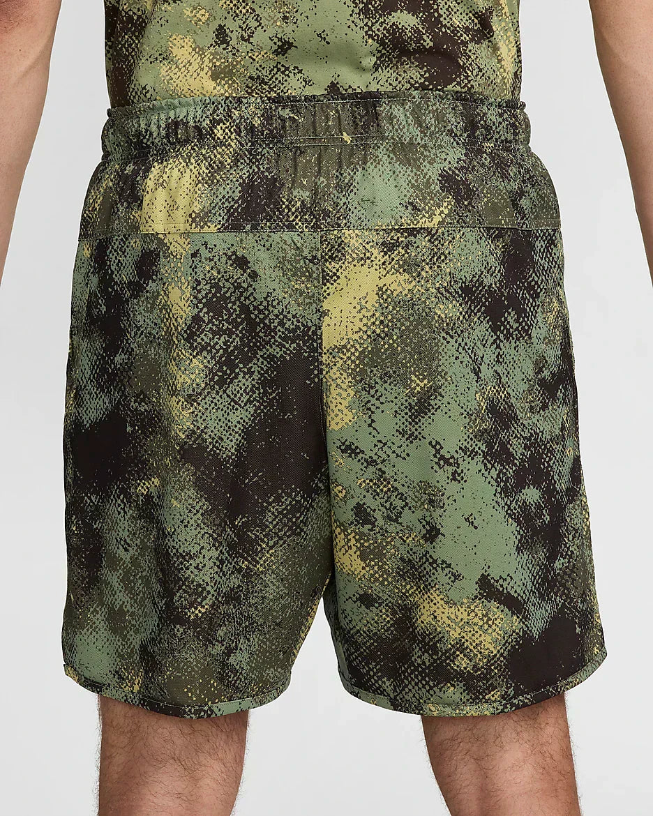 NIKE TOTALITY CAMO 7" DRI-FIT GREEN/BLACK