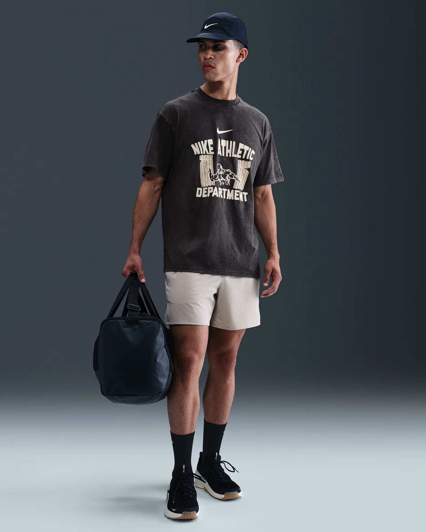 M NK TEE M90 GYM HRITGE SEAWEED