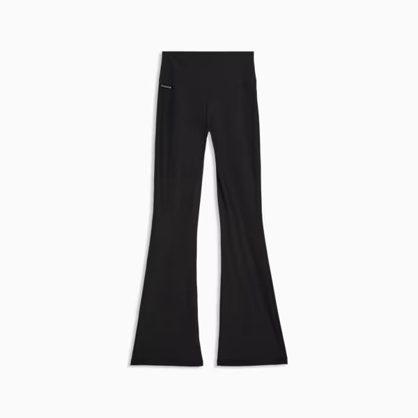 PUMA LEGGINS CLOUDSPUN HIGH WAISTED FLARED TIGHTS (BLACK) MUJER