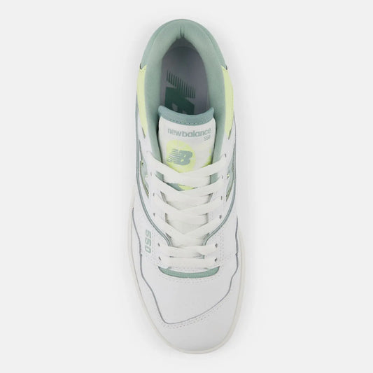 NEW BALANCE 550 WHITE/LIMELIGHT