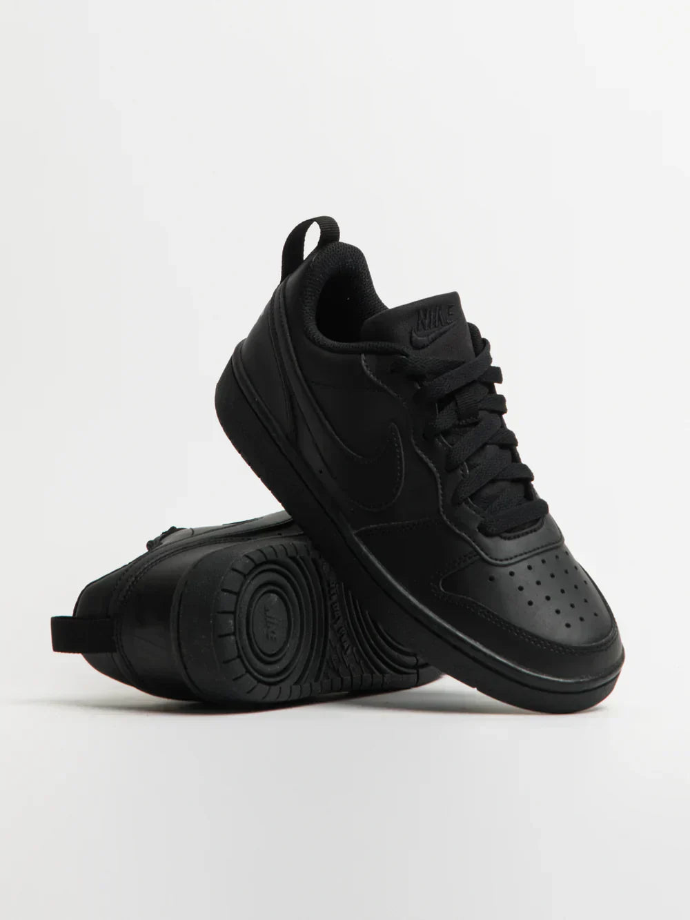 COURT BOROUGH LOW RECRAFT BLK DV5456-002 # 3.5Y