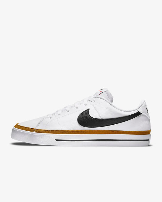 COURT LEGACY WHT/BLK/BROWN DH3162-100 # 10.5
