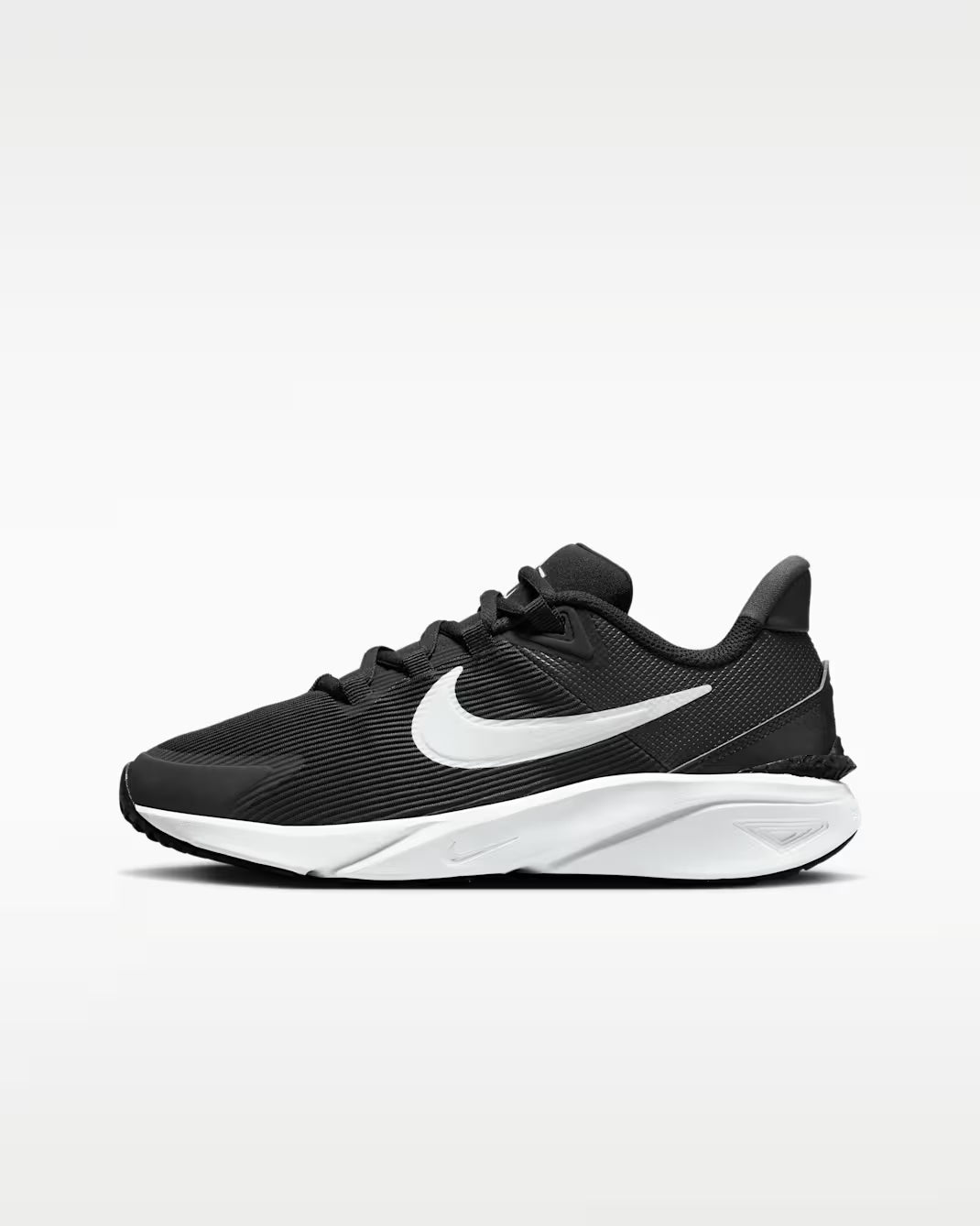NIKE STAR RUNNER 4 GS WHITE/BLACK JUNIOR UNISEX