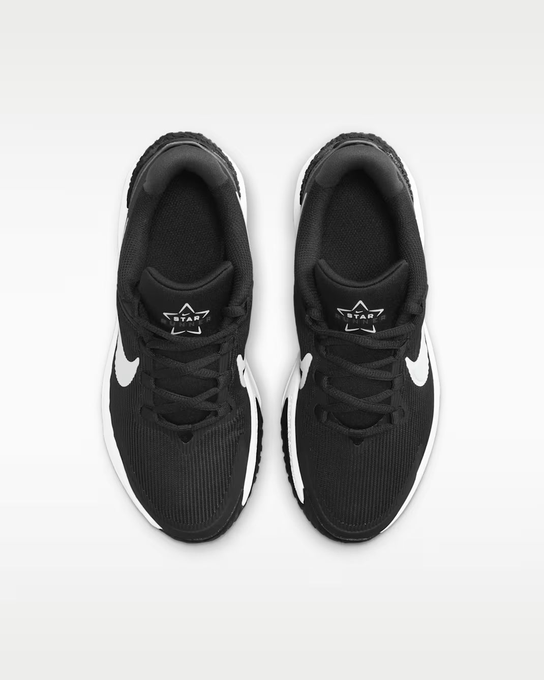 NIKE STAR RUNNER 4 GS WHITE/BLACK JUNIOR UNISEX
