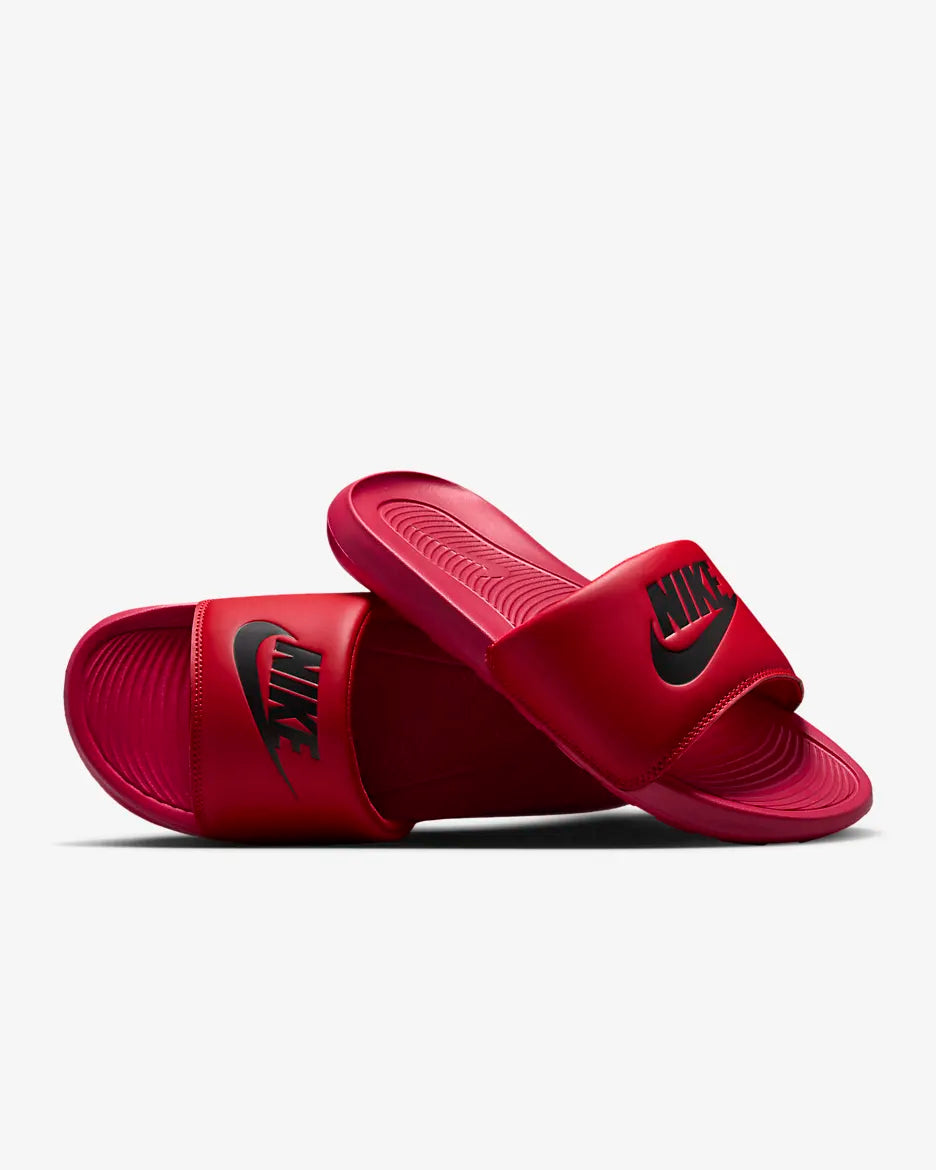 NIKE VICTORI ONE SLIDE – UNIVERSITY RED/BLACK