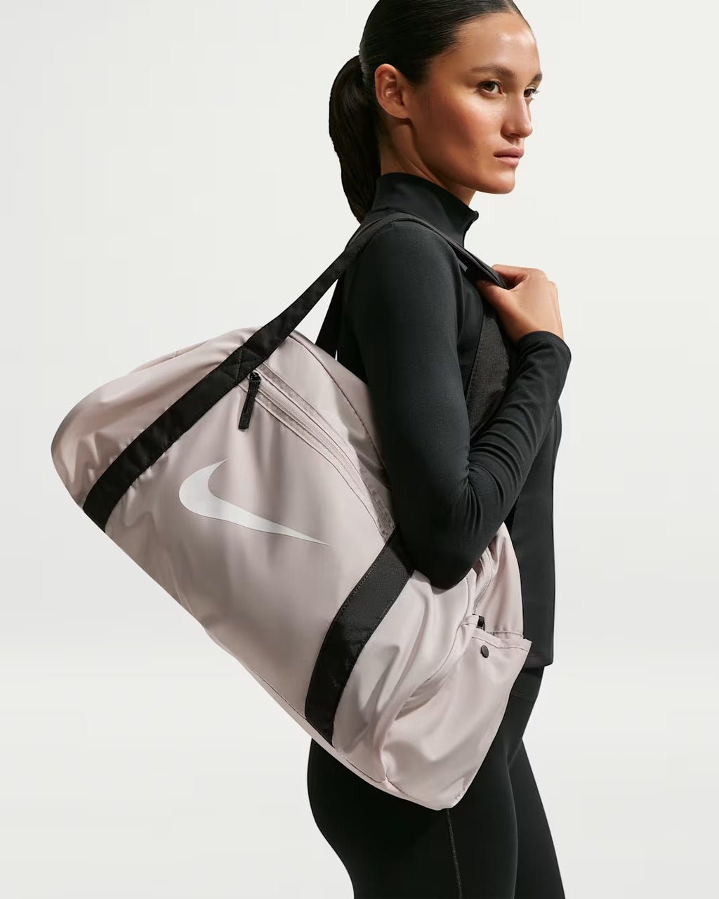 NK GYM CLUB BAG GREY/BLACK MUJER