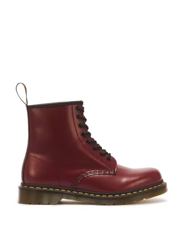DR MARTENS CHERRY RED/SMOOTH MUJER