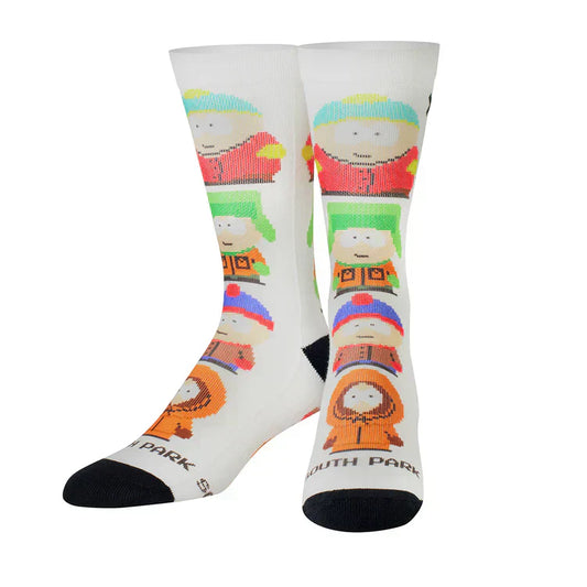 ODD SOCKS WHITE/BLK OSSPPARK8 8/12