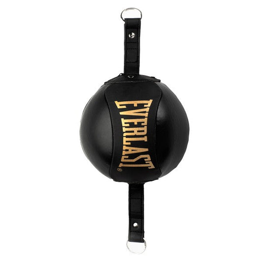 PERA DE BOXEO EVERLAST ELITE BK/GL 9X6" CUERO