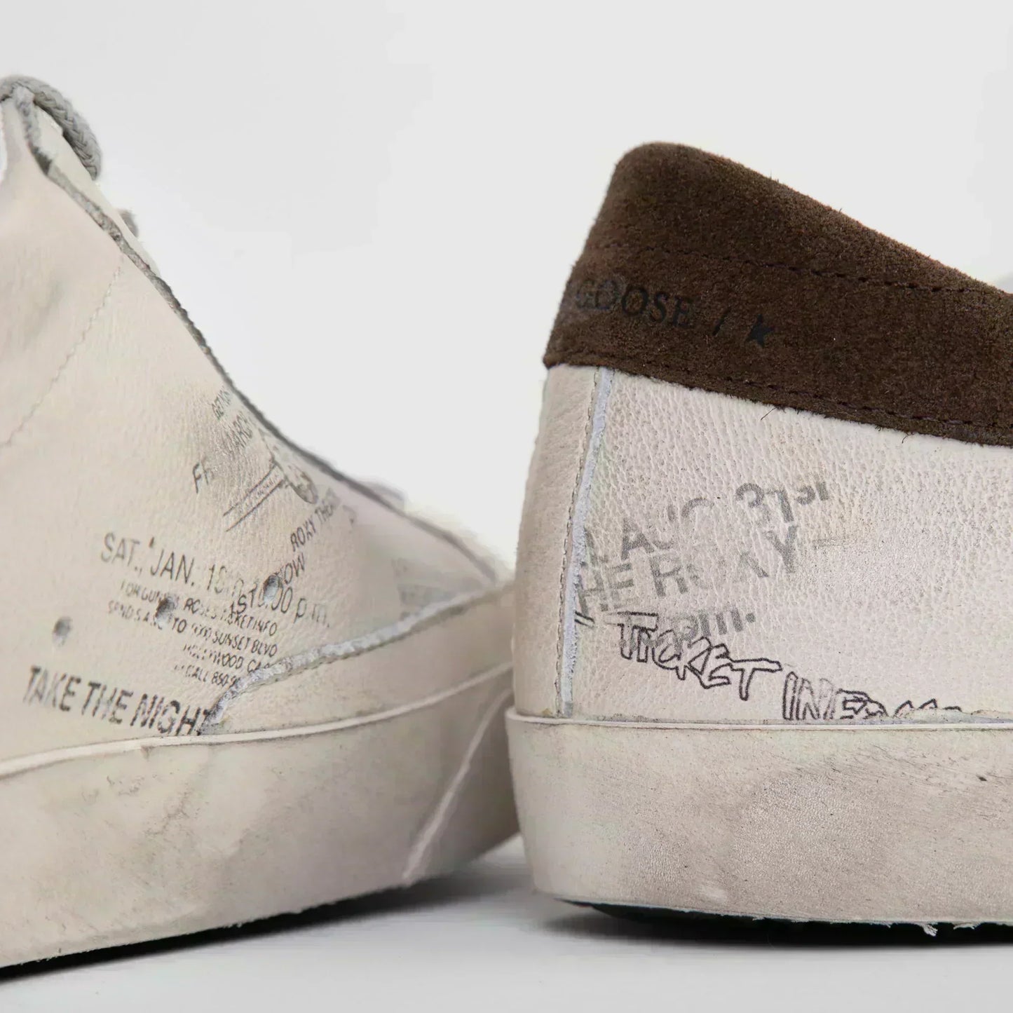 SUPER-STAR CLASSIC WITH LIST WHITE/BROWN