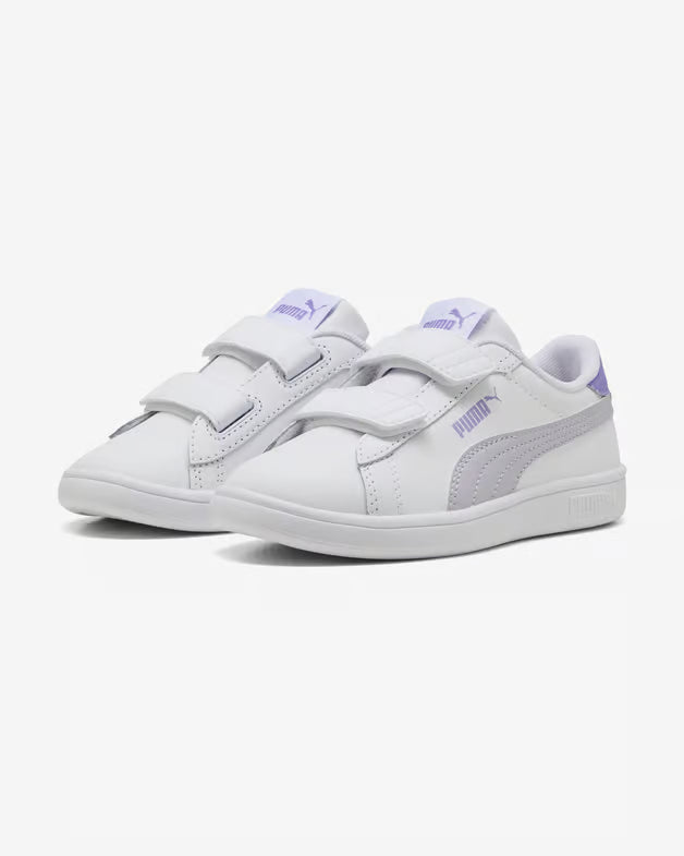 PUMA SMASH 3.0 L V PS LILAC/WHITE NIÑA PRE-ESCOLAR