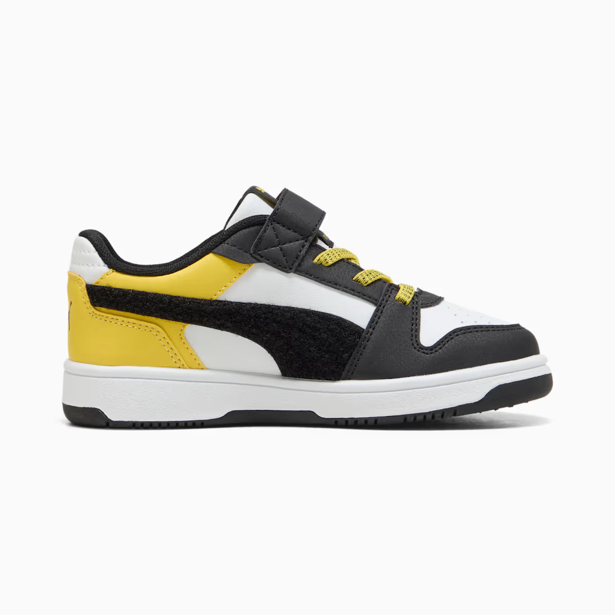 REBOUND V6 LO TRANSFORMERS AC WHITE/BLACK/YELLOW NIÑO INFANTE