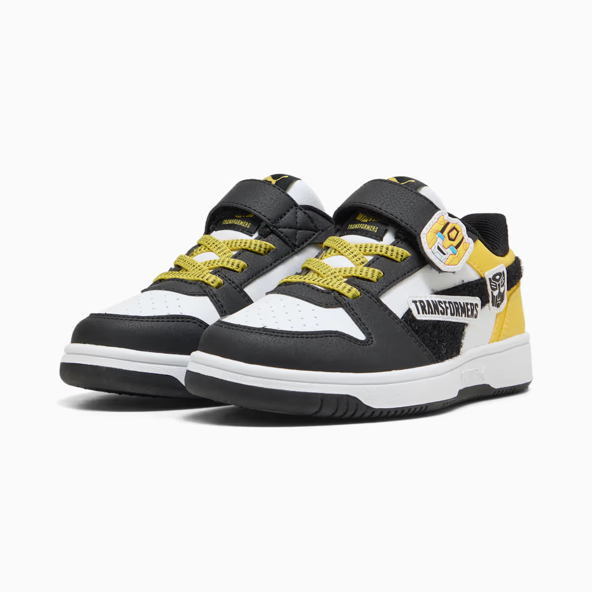 REBOUND V6 LO TRANSFORMERS AC WHITE/BLACK/YELLOW NIÑO INFANTE