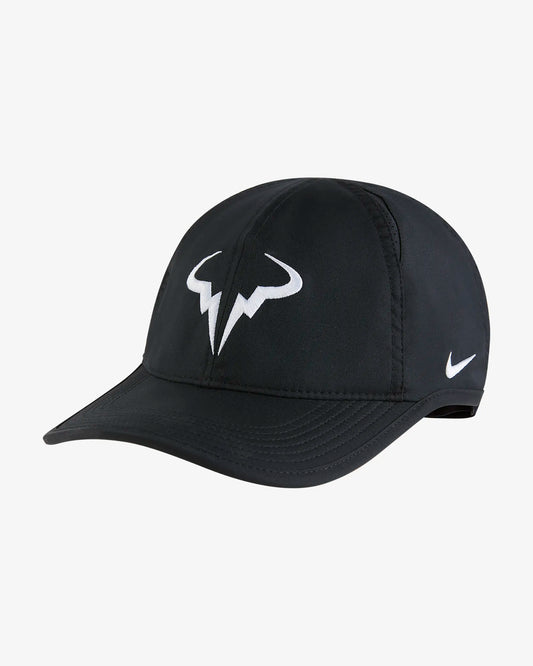 NIKE DRI-FIT CLUB UNSTRUCTURED RAFA BLACK/WHITE