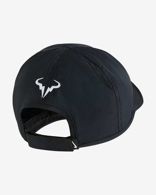 NIKE DRI-FIT CLUB UNSTRUCTURED RAFA BLACK/WHITE