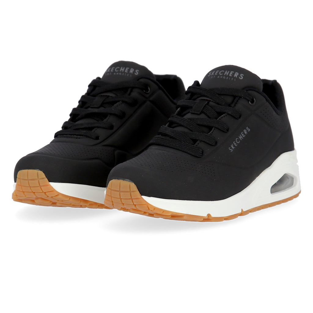 UNO WEDGE - HI STEPS BLACK