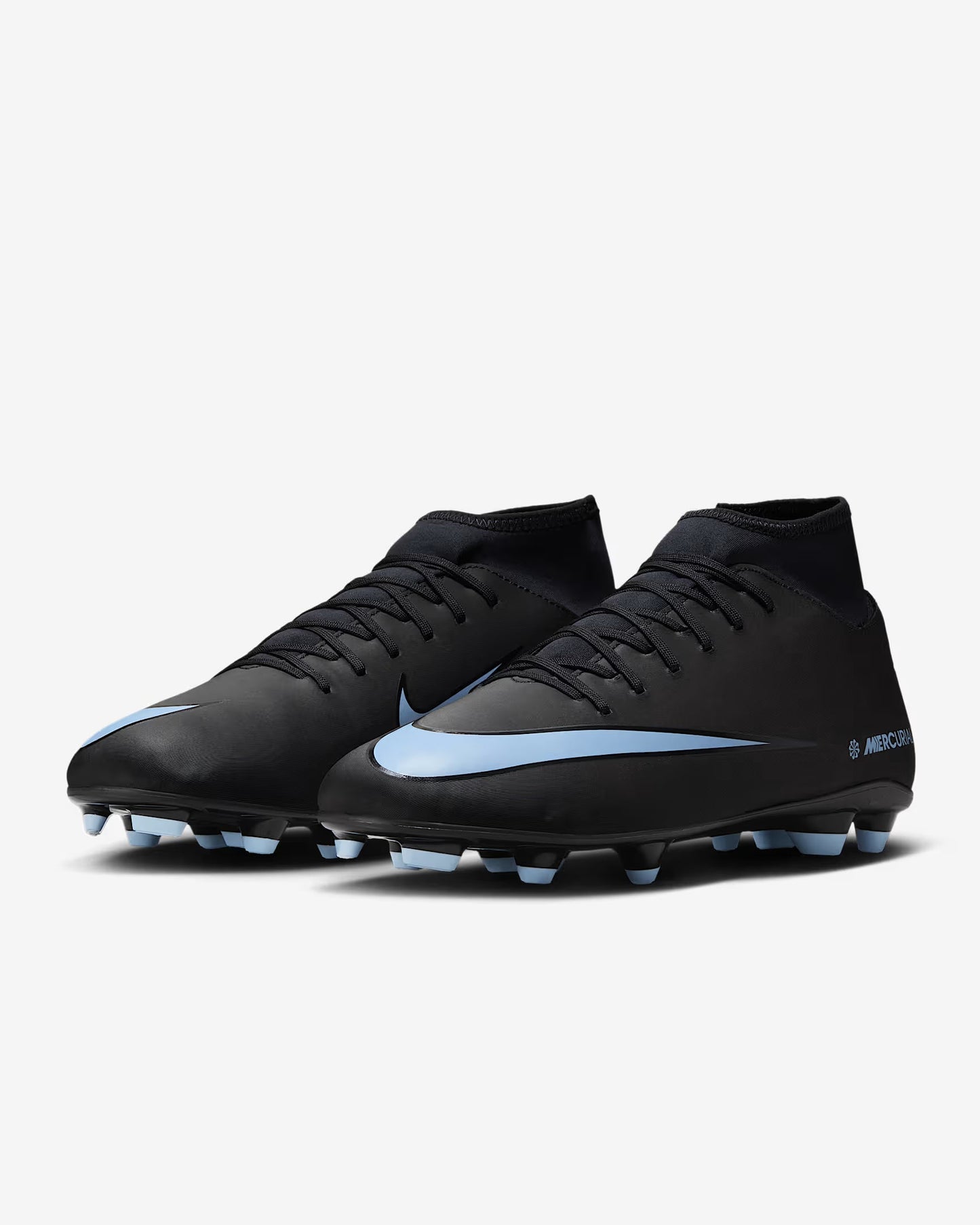 SUPERFLY 10 CLUB FG/MG BLACK/ICE/BLUE