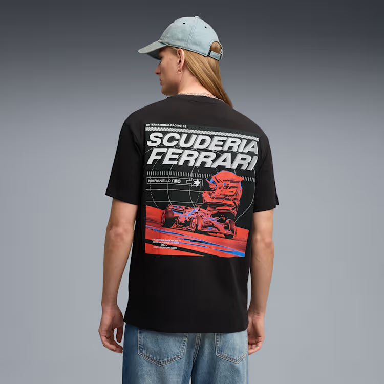 FERRARI SPEED TEE BLACK
