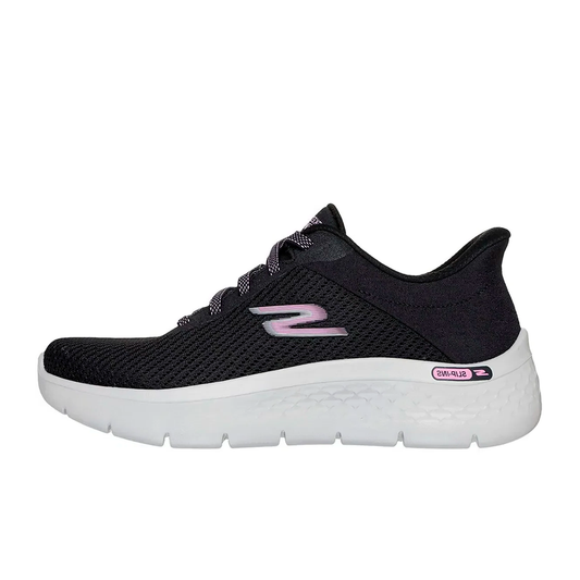 GO WALK FLEX-CARLA  BLACK/WHITE