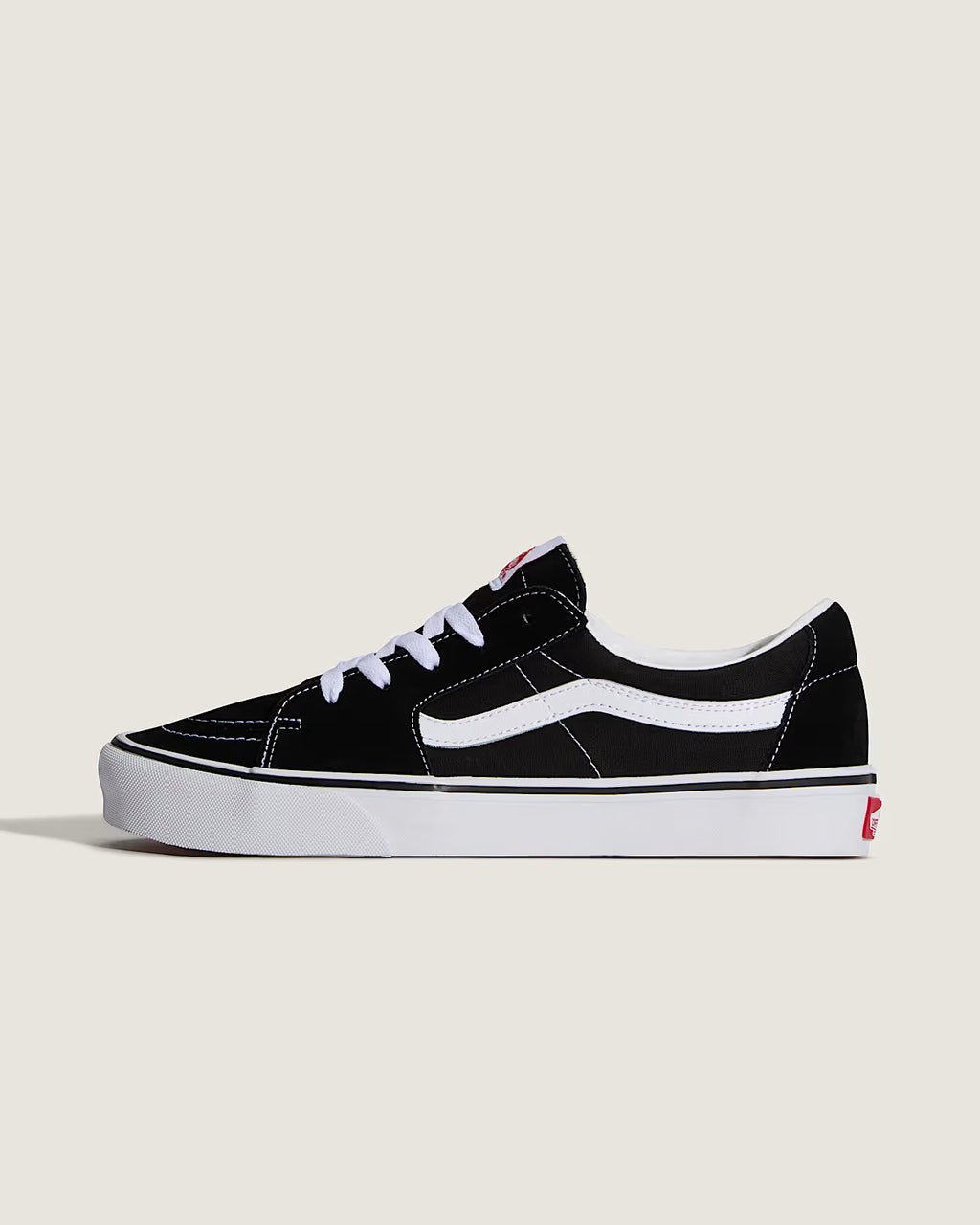 VANS SK8-LOW BLACK/TRUE WHITE