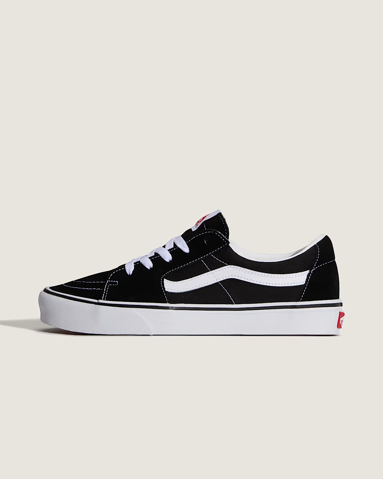 VANS SK8-LOW BLACK/TRUE WHITE
