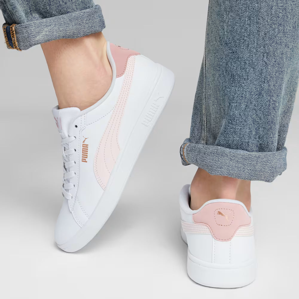 PUMA SMASH 3.0 L WNS WHITE/PINK