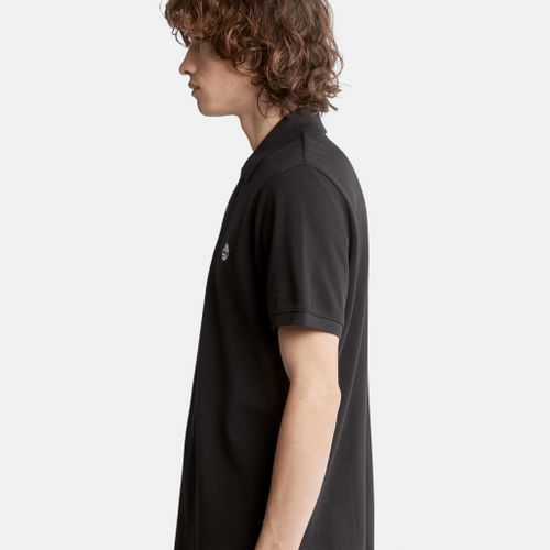 TIMBERLAND CAMISA POLO BLACK/WHITE