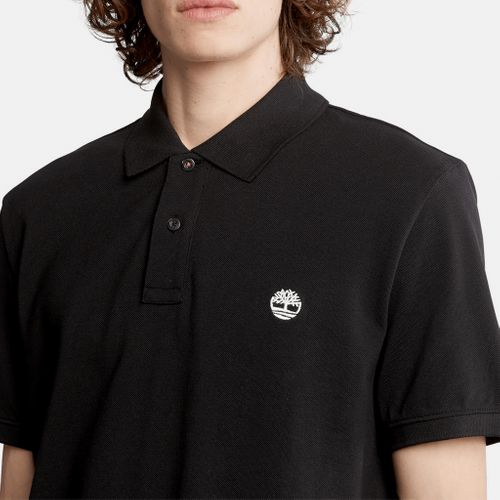 TIMBERLAND CAMISA POLO BLACK/WHITE