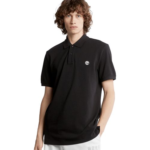 TIMBERLAND CAMISA POLO BLACK/WHITE