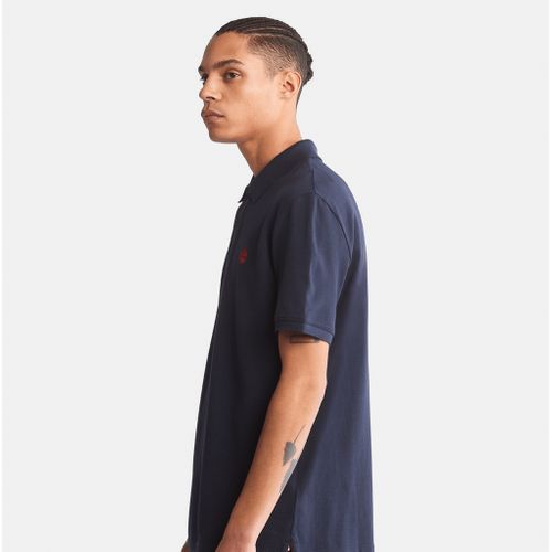 TIMBERLAND CAMISA POLO BLUE/RED