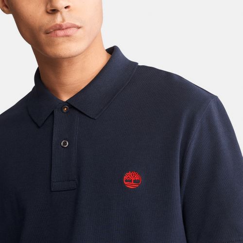 TIMBERLAND CAMISA POLO BLUE/RED