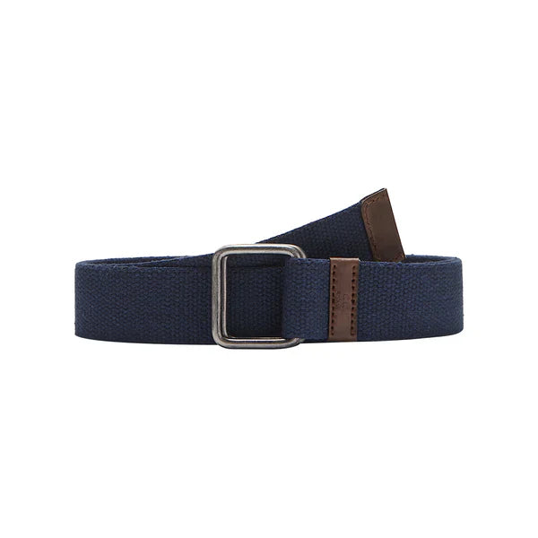 TIMBERLAND 40MM WEBBING BELT BLUE