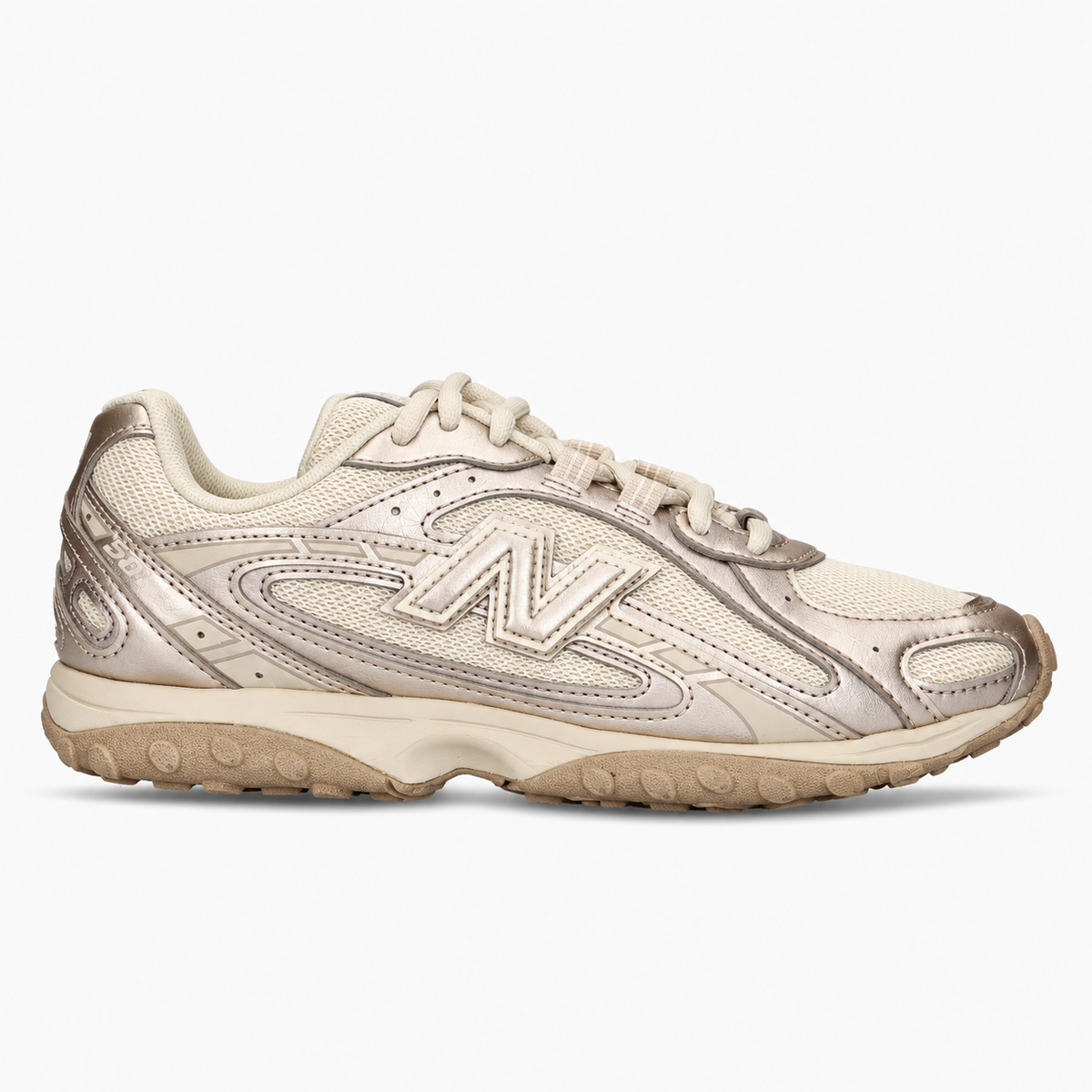 NEW BALANCE 204 LIGHT GOLD METALLIC MUJER
