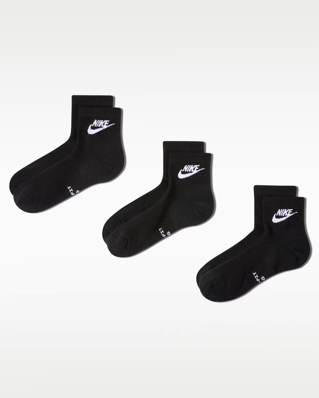 U NK ED ELVD ANK 3P FUTRA -144 BLACK