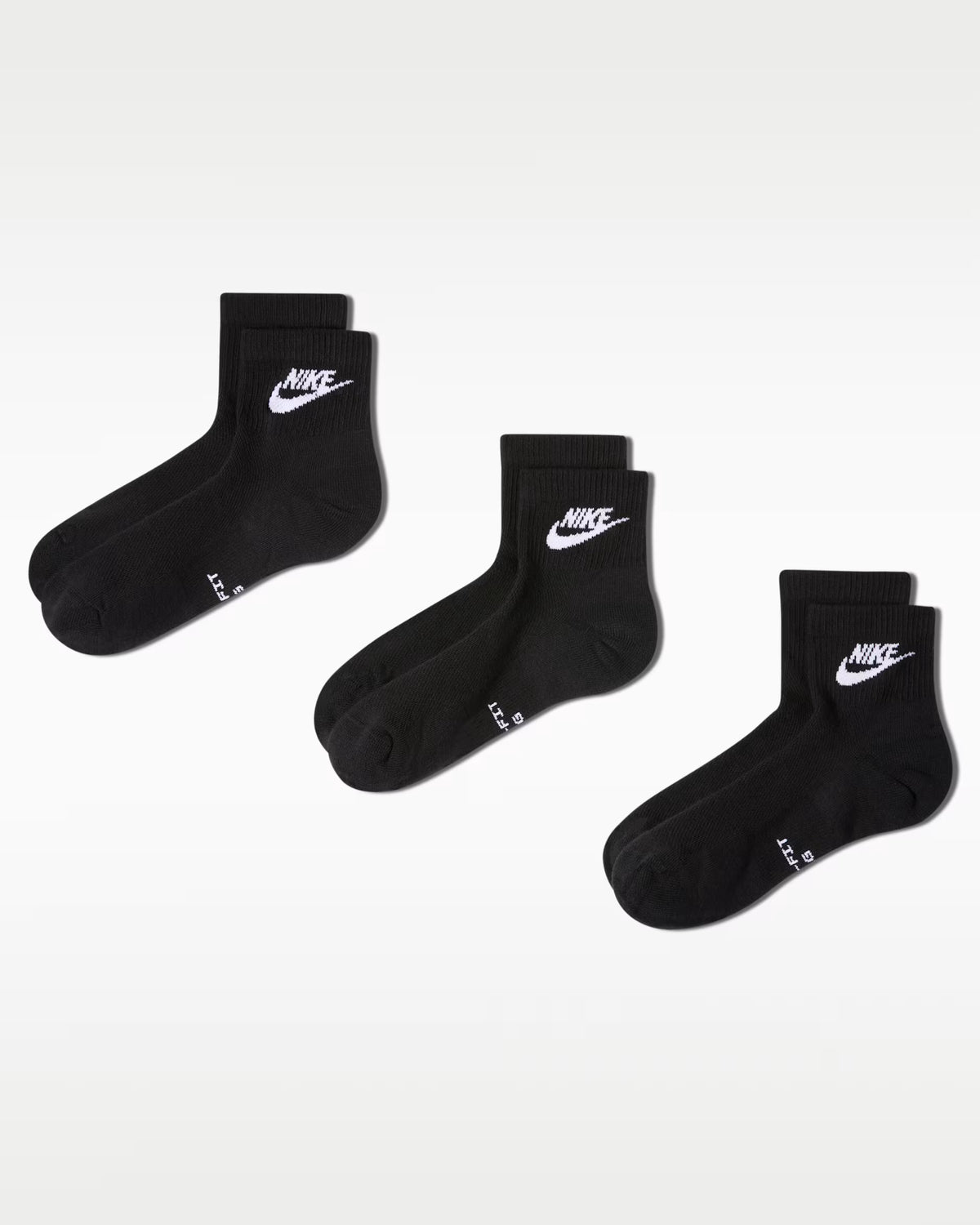 U NK ED ELVD ANK 3P FUTRA -144 BLACK