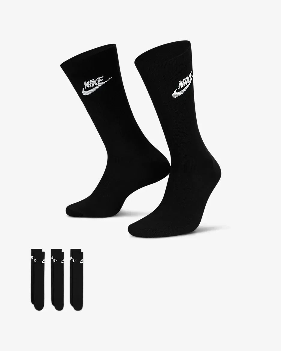 SOCKS BLACK DX5025-010 # L