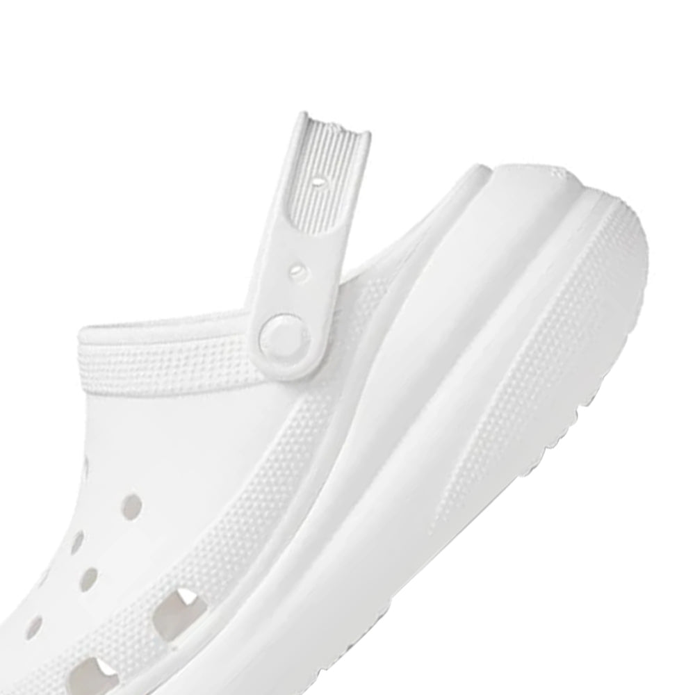 CROCS CLASSIC CRUSH CLOG WHITE MUJER