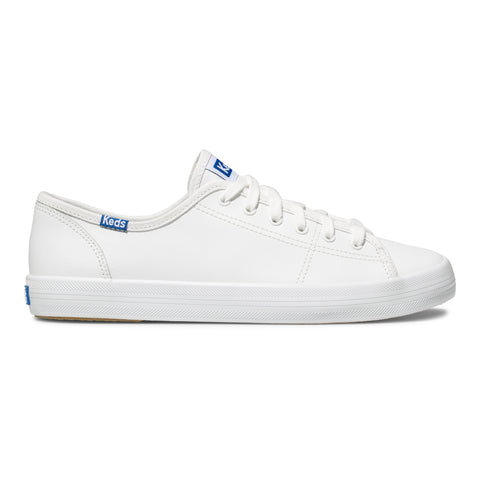 KEDS KICKSTART LEATHER WHT WH57559 # 5 MUJER