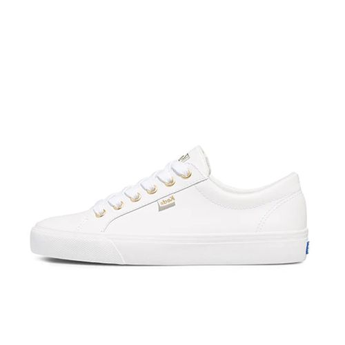 JUMP KICK LEATHER WHITE/GLD